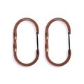 Barebones Living Wiregate Carabiner Medium 2pc - Copper, 3.5 Length, Copper, 2 PK STC-622